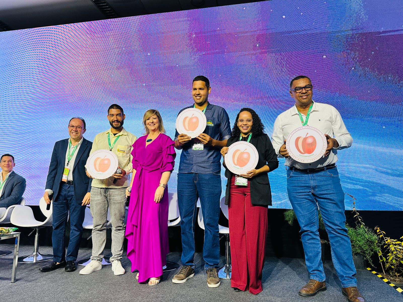 Entrega Selo VP Congresso de Nutrição Funcional