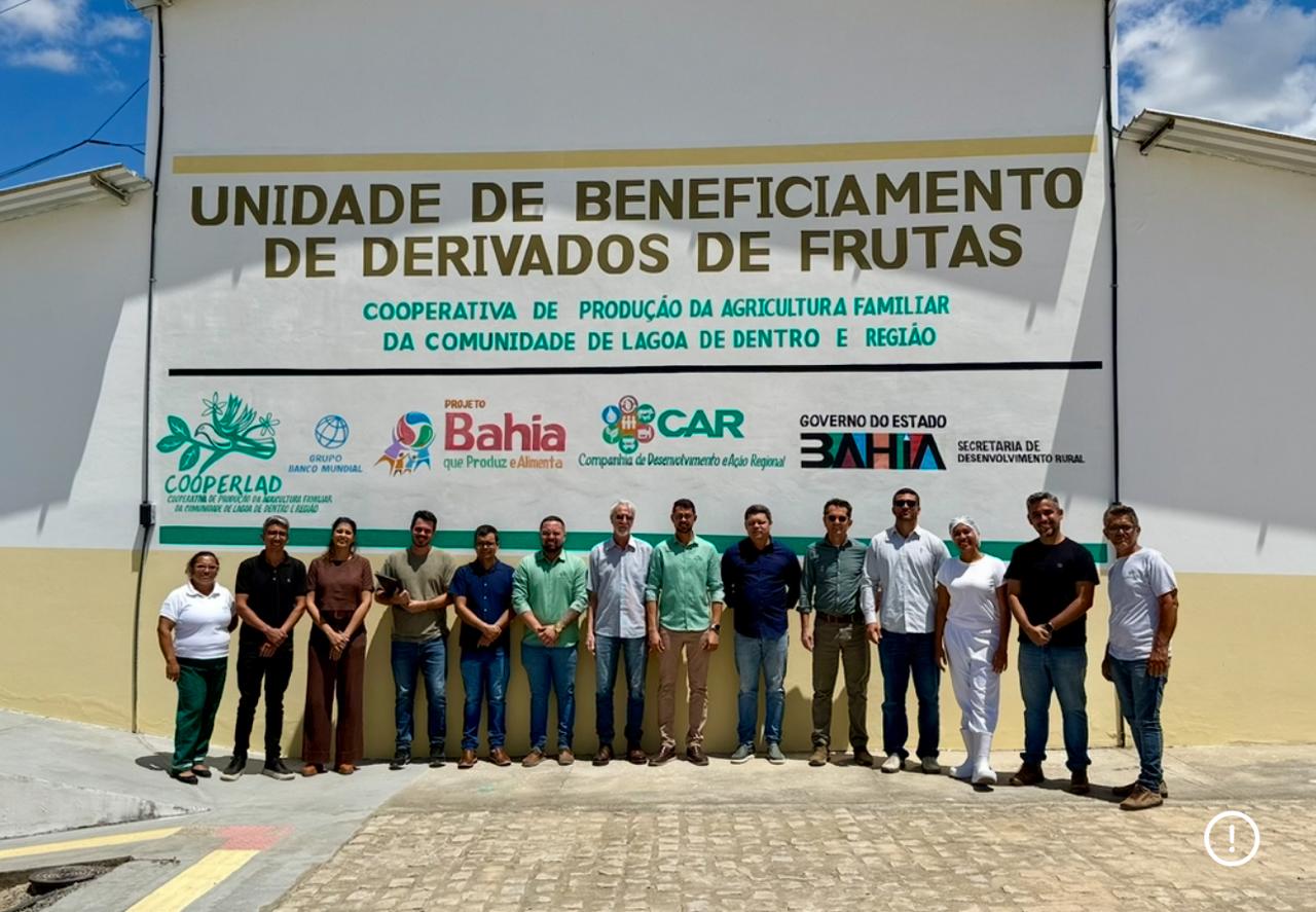 Cooperativas da Bahia mostram resultados de impacto em missão do Banco Mundial