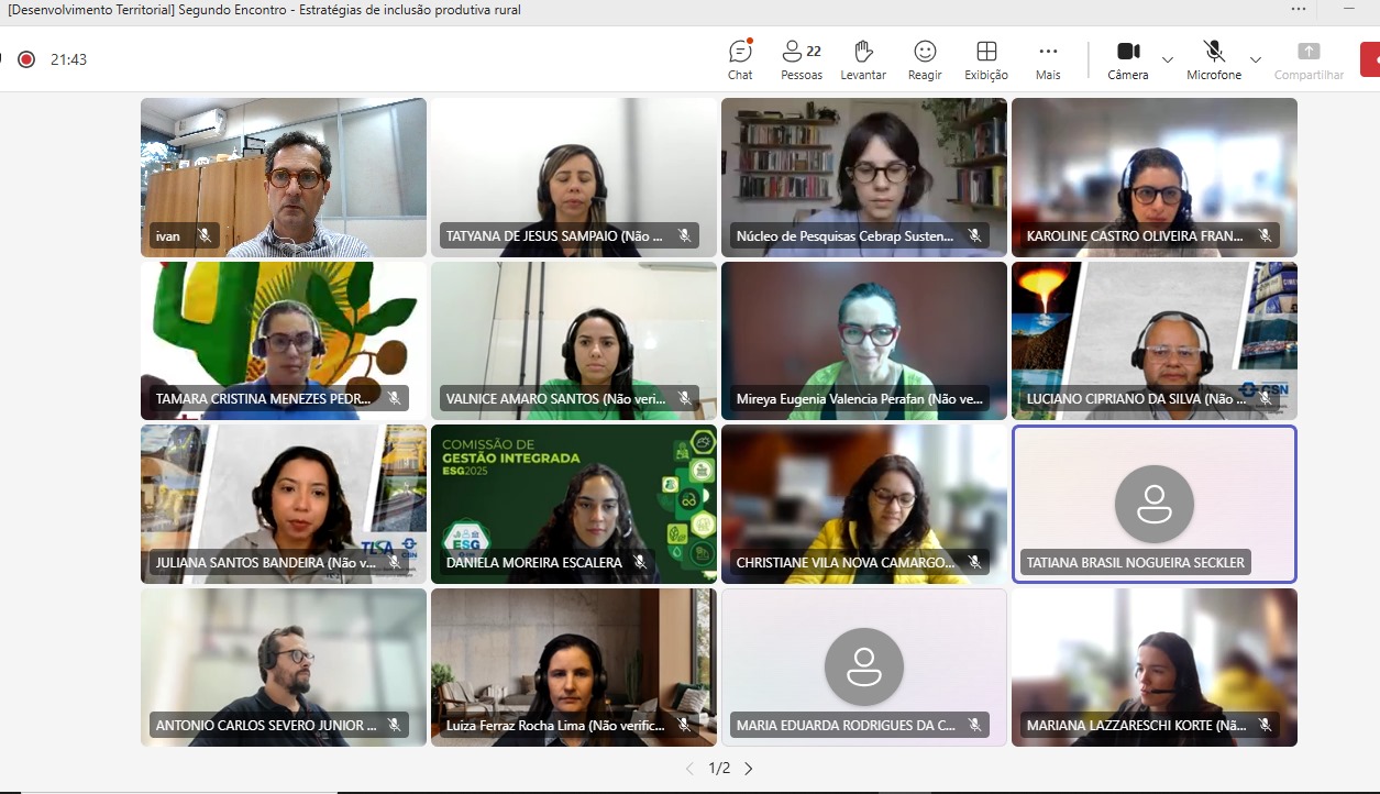 Diálogo sobre a Ferrovia Transnordestina reforça papel da agricultura familiar no desenvolvimento territorial