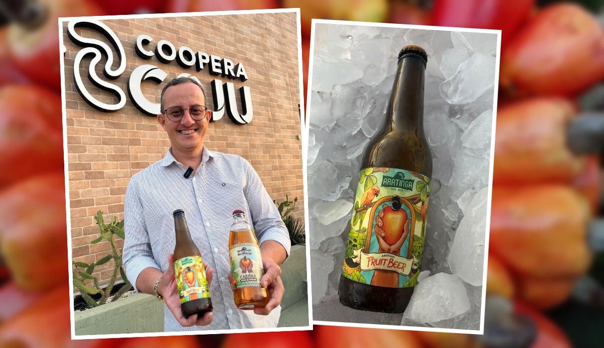 Cooperativa da agricultura familiar inova e lança nova embalagem long neck de cerveja de caju