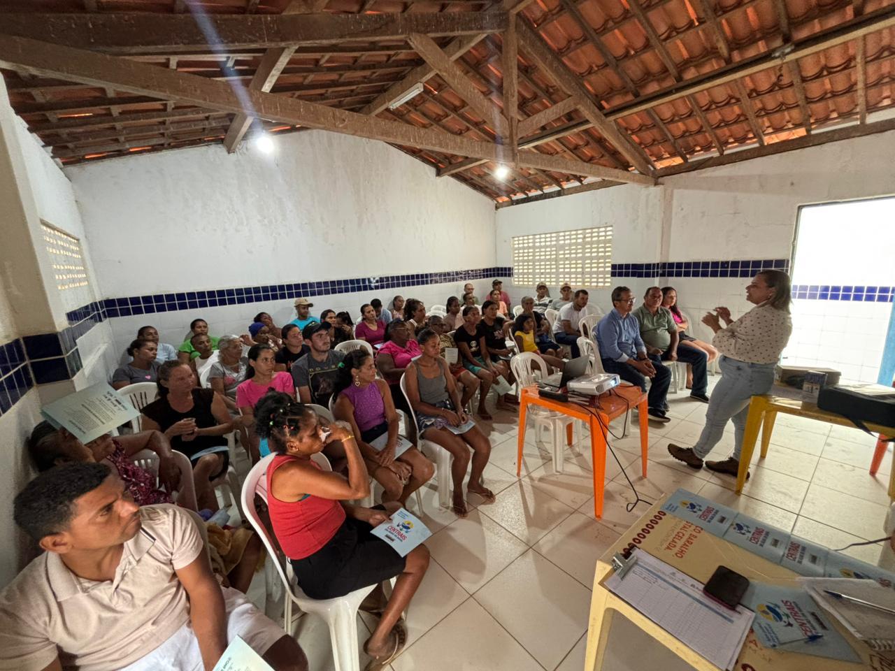 Governo do Estado inicia adesão de comunidades rurais ao Programa Centrais das Águas em Ribeira do Pombal