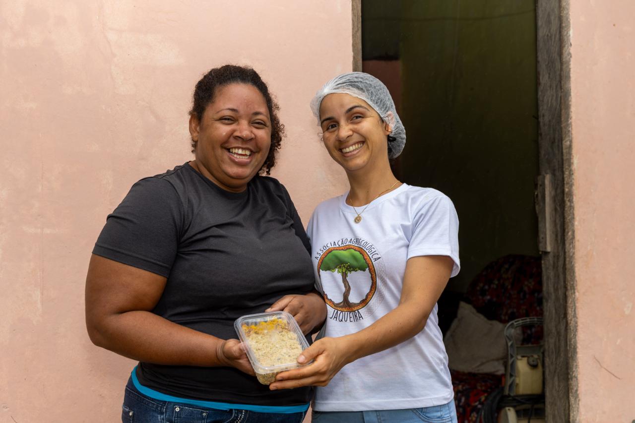 Associação da Jaqueira transforma produção agroecológica em comida para famílias em situação de vulnerabilidade
