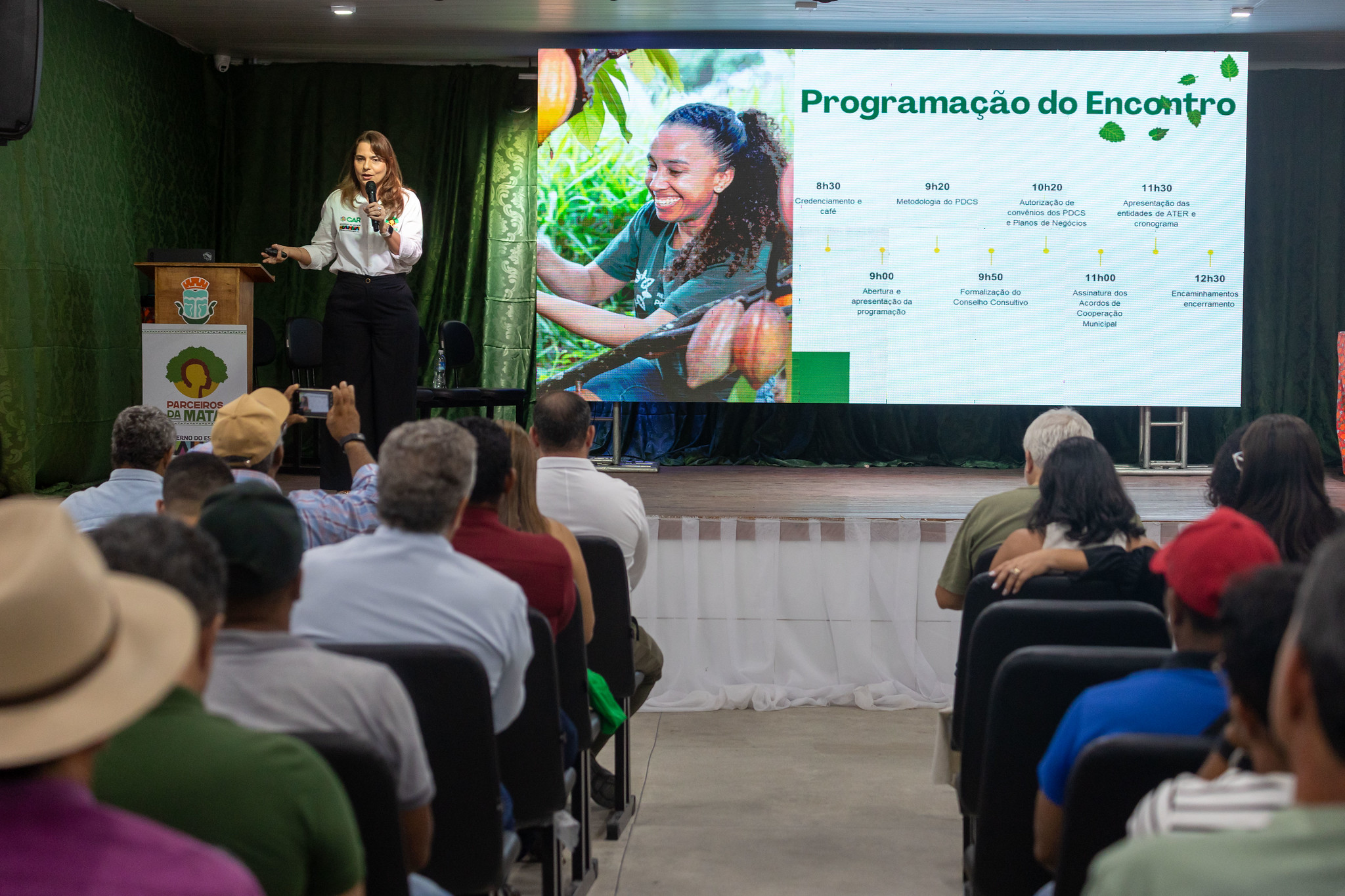 Encontro Territorial em Ipiaú do Projeto Parceiros da Mata