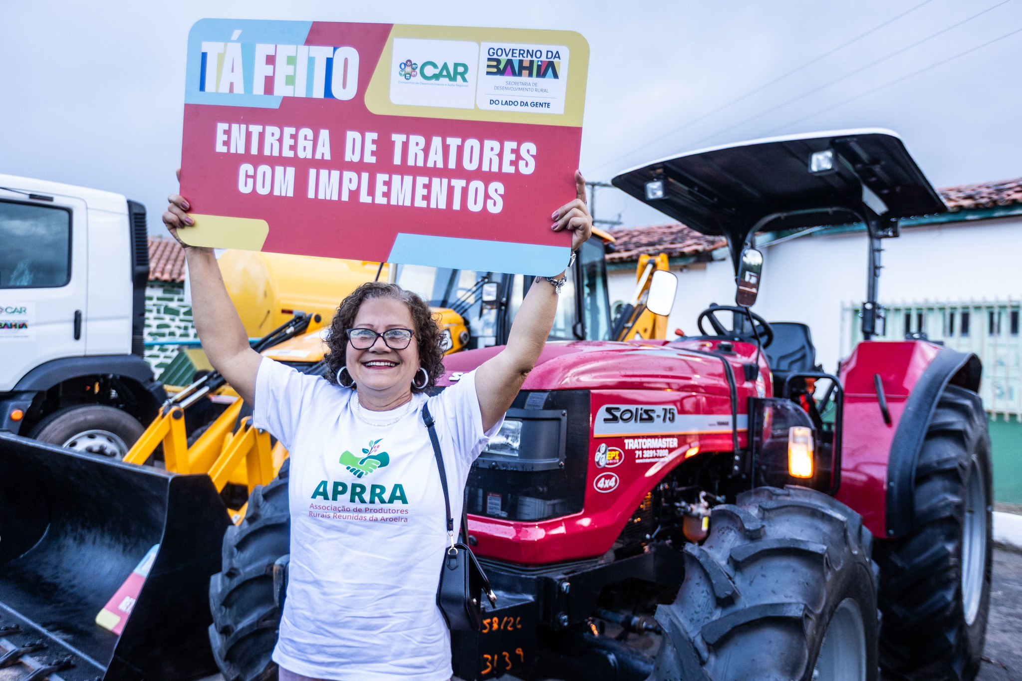 Entrega de equipamentos na Expo Jequié 2026