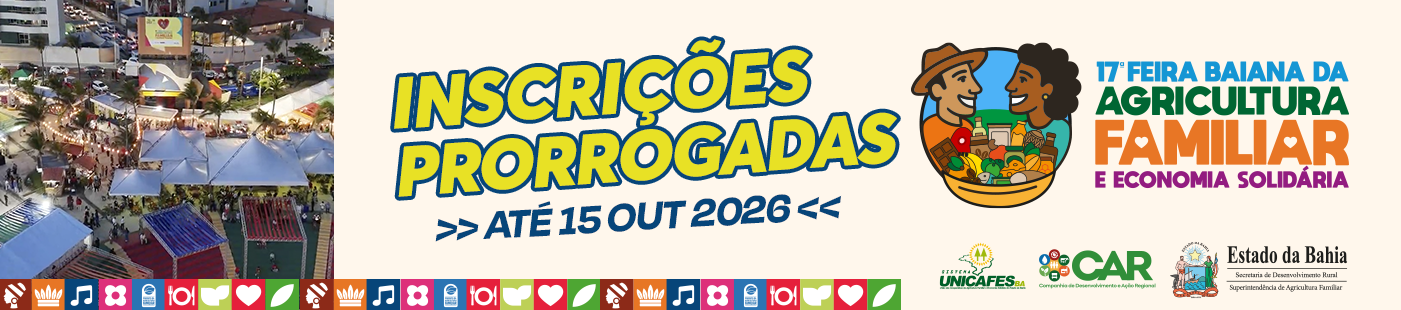 Inscrições Prorrogadas