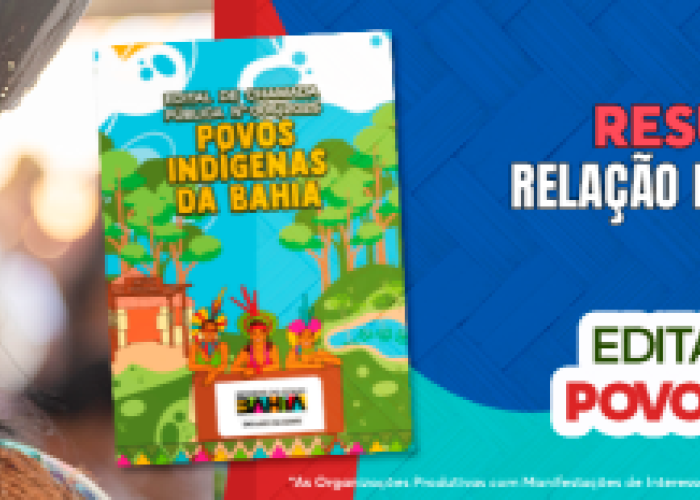 Edital - Povos Indígenas da Bahia