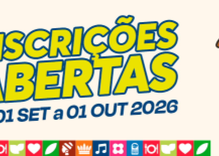 inscrições abertas
