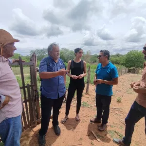 Organização Internacional visita experiência exitosa apoiada pela CAR em Comunidades Tradicionais de Fundo de Pasto em Uauá