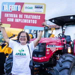 Entrega de equipamentos na Expo Jequié 2026