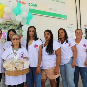 Beneficiamento da mandioca em Belo Campo