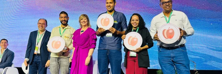 Entrega Selo VP Congresso de Nutrição Funcional