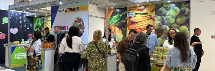 Agricultura Familiar da Bahia marca presença no maior congresso de nutrição funcional do mundo