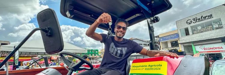 Mecanização rural amplia produtividade e fortalece a agricultura familiar na Bahia