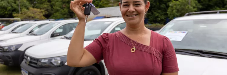 Associações comunitárias recebem veículos pick-up para fortalecer atuação na Bahia