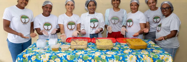 Associação da Jaqueira transforma produção agroecológica em comida para famílias em situação de vulnerabilidade