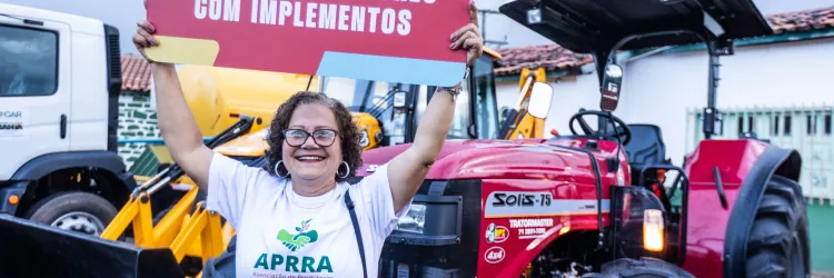 Entrega de equipamentos na Expo Jequié 2026