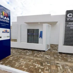 Foto do novo Centro de Referência de Assistência Social (Cras)
