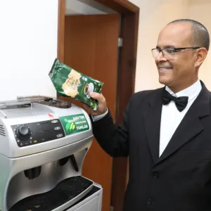 Café orgânico nas secretarias