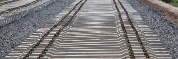 Foto ilustrativa de trilhos