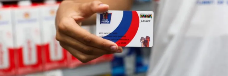 Cartão do bolsa presença