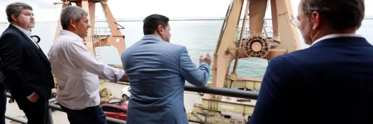 Governador e investidores