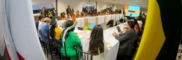 Lideranças reunidas