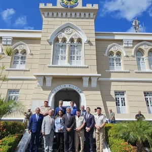 Chefe da Casa Militar acompanha governador Jerônimo Rodrigues em cerimônia de comemoração do Bicentenário da PMBA