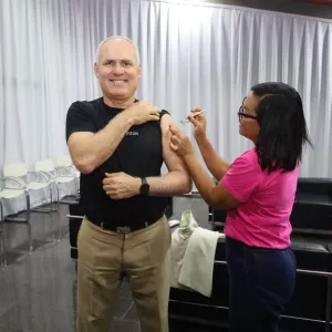 Casa Militar promove campanha de vacinação na Governadoria