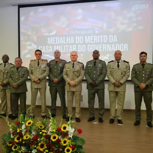 Casa Militar entrega Medalha do Mérito
