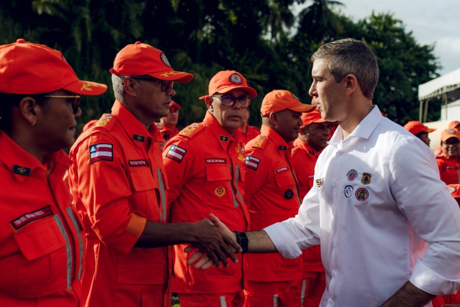 “A maior operação de Carnaval de todos os tempos”, diz secretário Marcelo Werner durante entrega de aeronaves para o Corpo de Bombeiros
