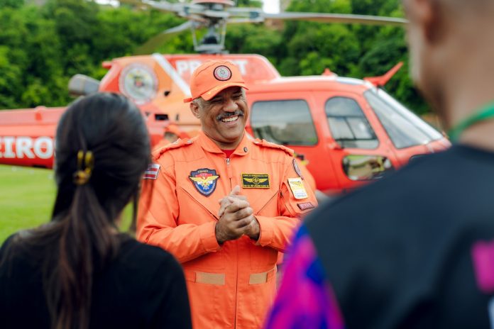 “A maior operação de Carnaval de todos os tempos”, diz secretário Marcelo Werner durante entrega de aeronaves para o Corpo de Bombeiros