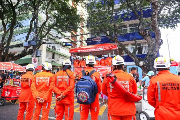 Corpo de Bombeiros mantém pontos de comando nos circuitos do Carnaval de Salvador