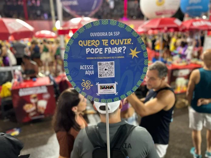 Ouvidoria Itinerante da SSP realiza pesquisas durante Carnaval 2025