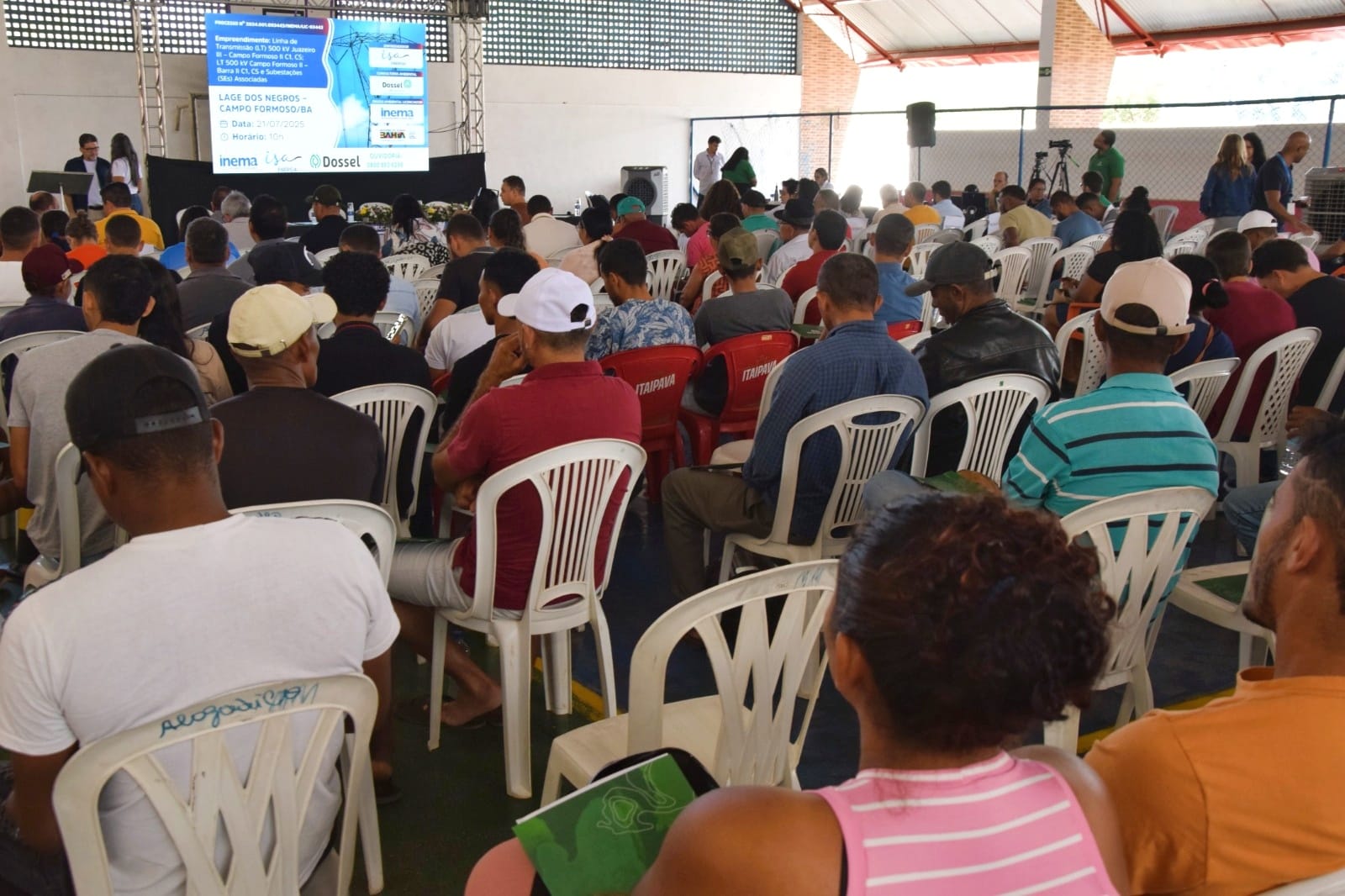 Inema conclui ciclo de audiências com participação da comunidade de Laje dos Negros sobre projeto de energia no Norte da Bahia