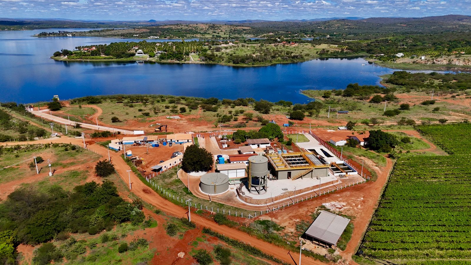 Novo sistema levará água para sete cidades do sertão baiano