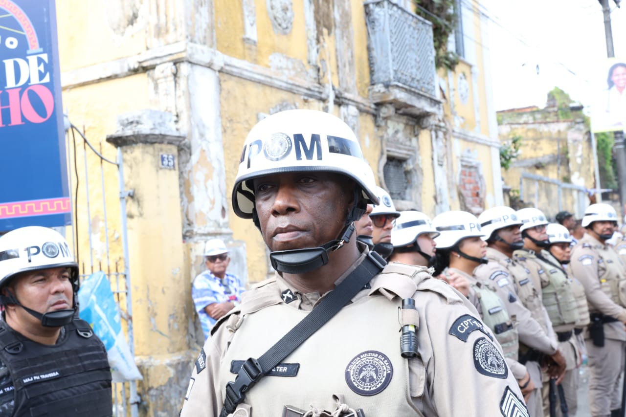 Polícia Militar garante a segurança durante os festejos do Dois de Julho