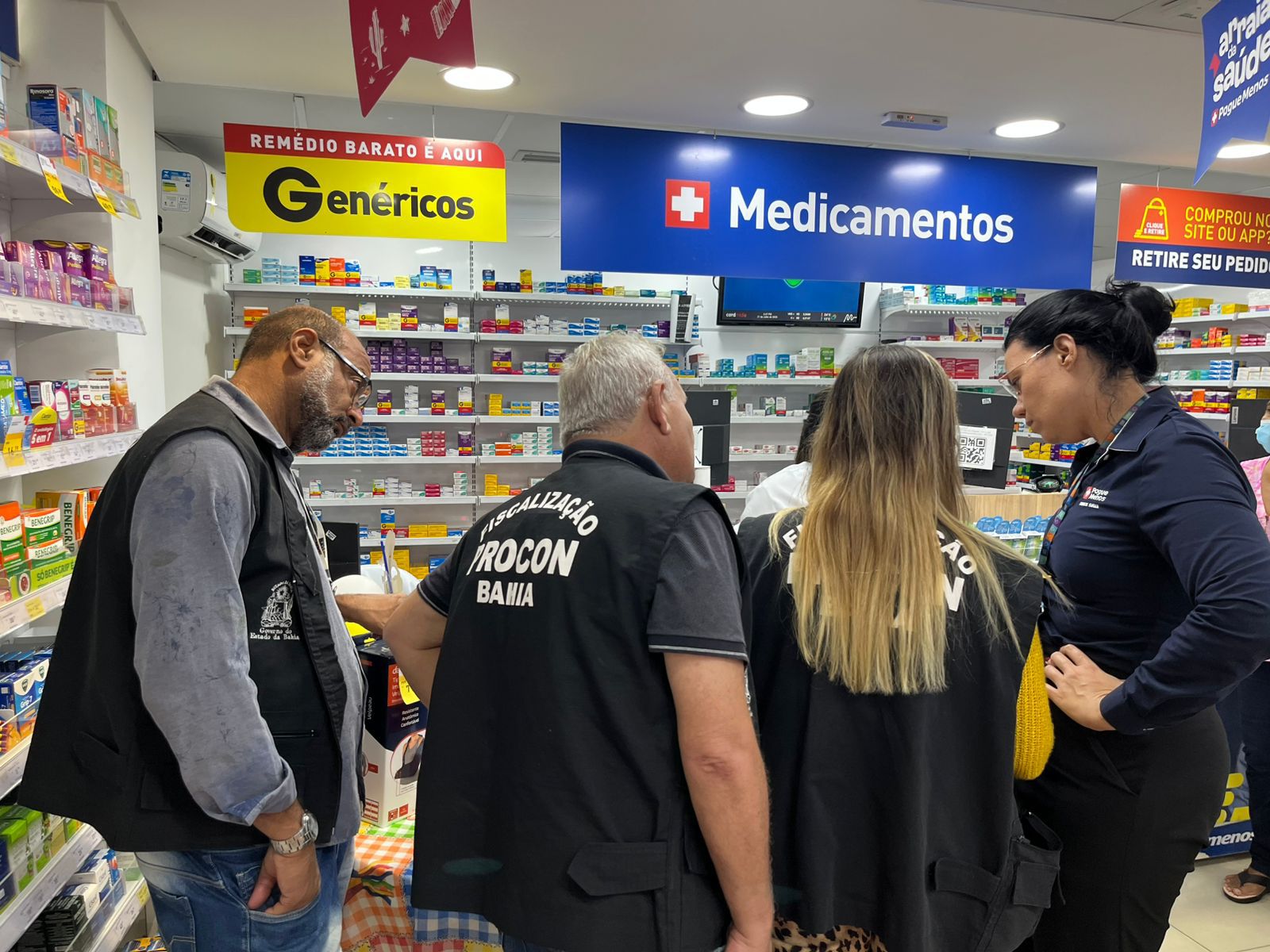 Procon-BA fiscaliza exigência de dados pessoais em troca de descontos nas farmácias
