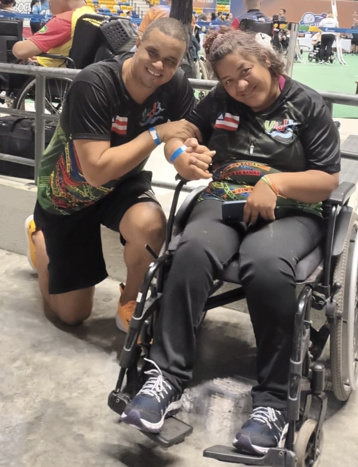 Dupla baiana viaja para Campeonato Regional Nordeste de Bocha Paralímpica 2025
