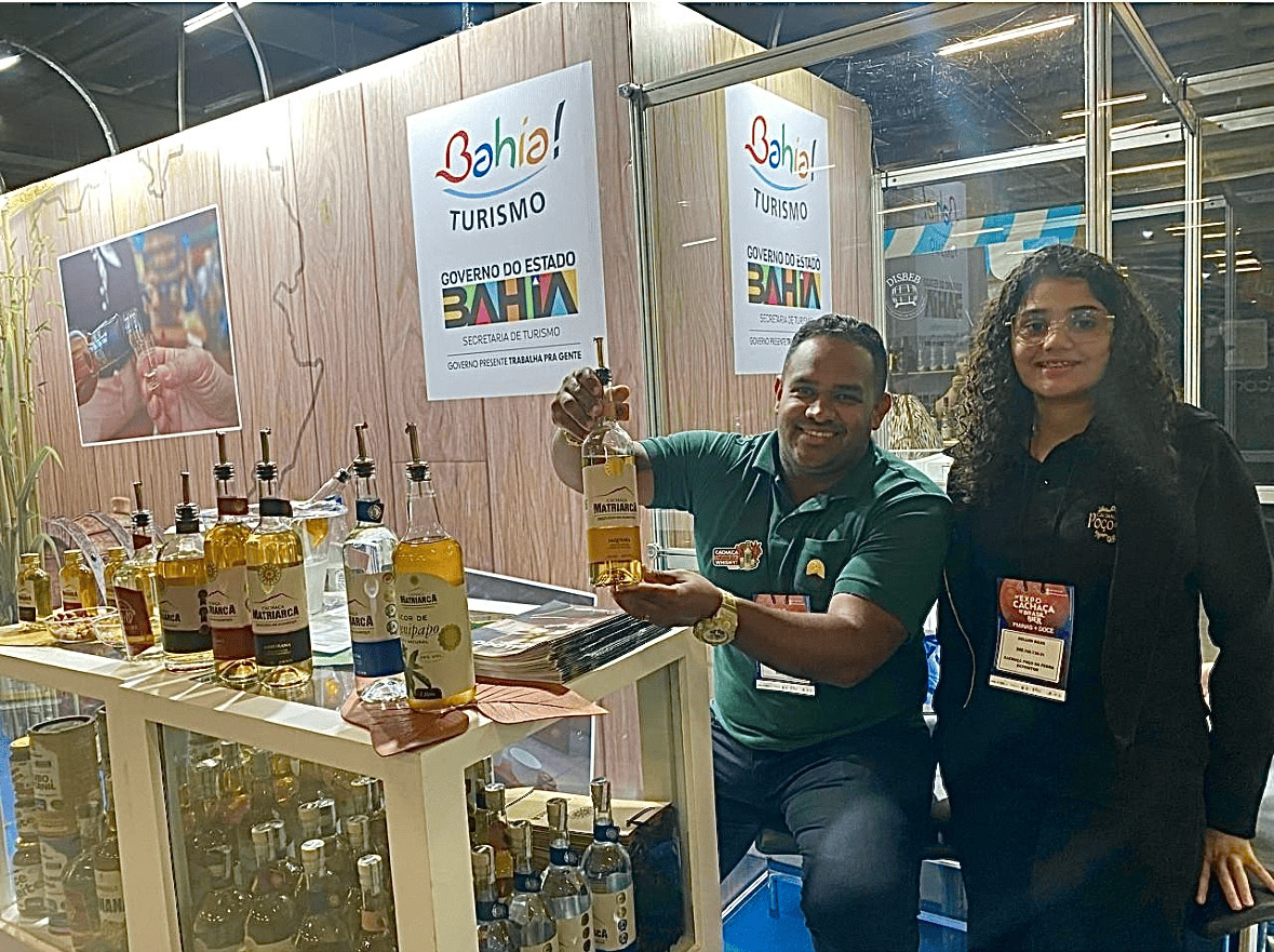 Em Minas Gerais, cachaças da Bahia ganham maior projeção como produto turístico em feira do setor
