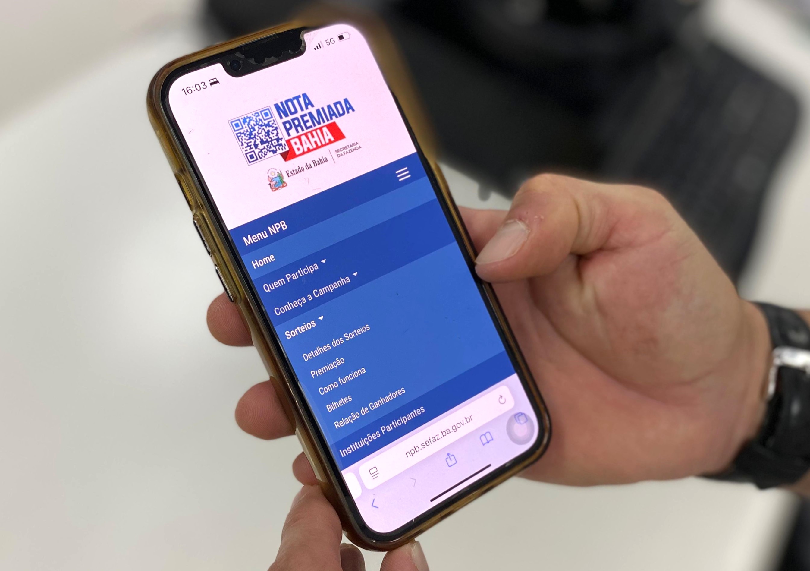 Sefaz-BA e Nota Premiada Bahia alertam para tentativa de golpe contra ganhadores do sorteio de julho