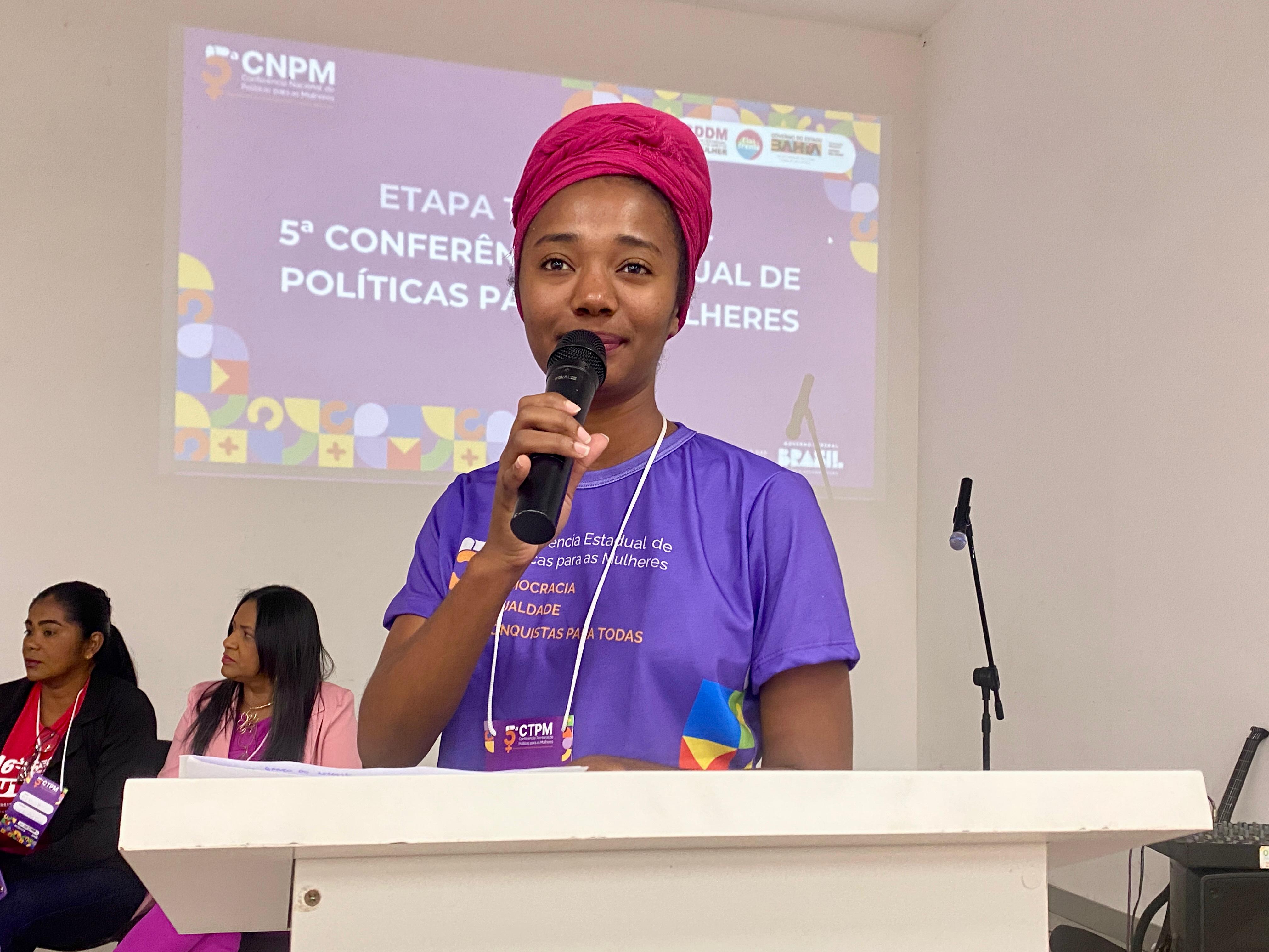 5ª Conferência Territorial de Políticas para as Mulheres reúne representantes dos 13 municípios do Extremo Sul da Bahia em Teixeira de Freitas