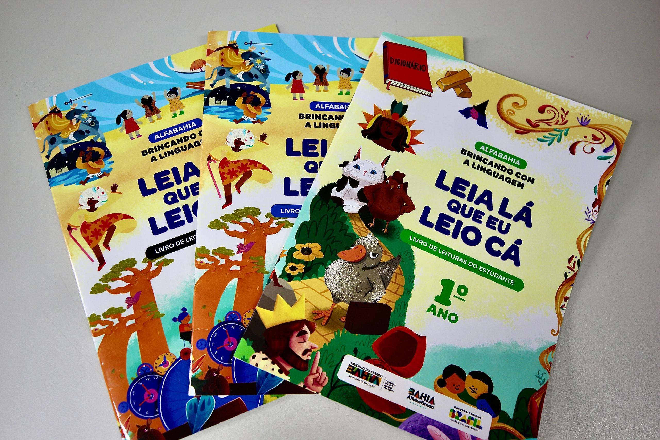 Bahia Alfabetizada: SEC entrega mais de 350 mil livros a municípios baianos para auxiliar alfabetização de crianças na idade adequada