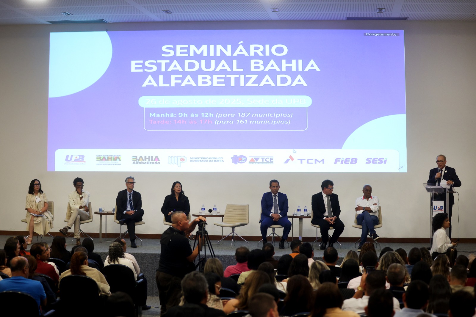 Seminário Estadual Bahia Alfabetizada mobiliza 348 municípios e fortalece pacto pela aprendizagem na idade certa