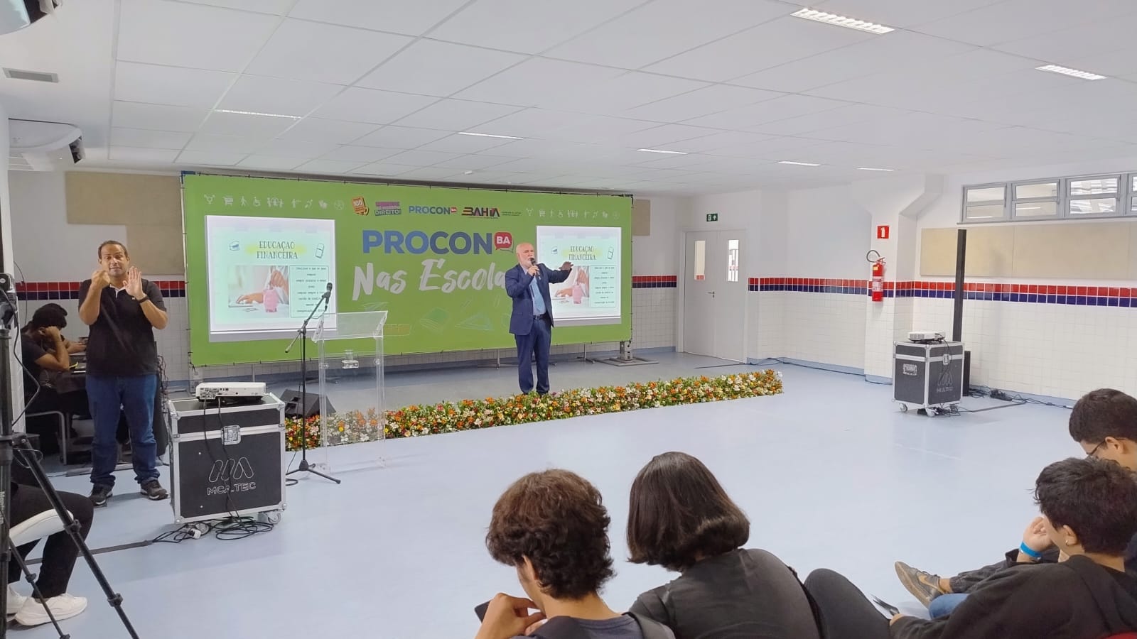 Procon nas Escolas leva inclusão, acessibilidade e educação para o consumo a estudantes de São Cristóvão