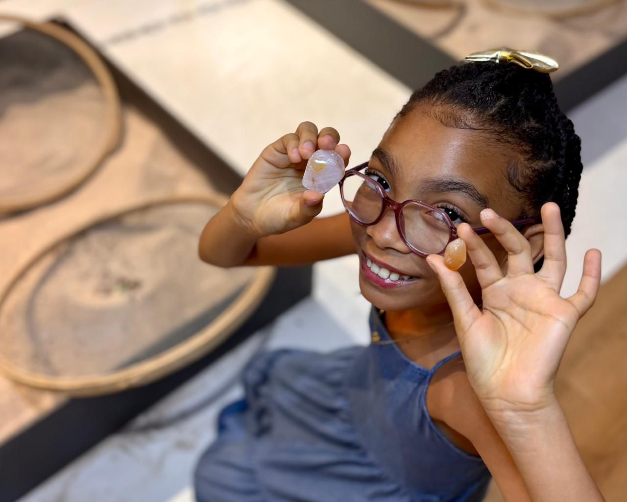 Shopping Center Lapa sedia mostra de geologia Pequeno Explorador