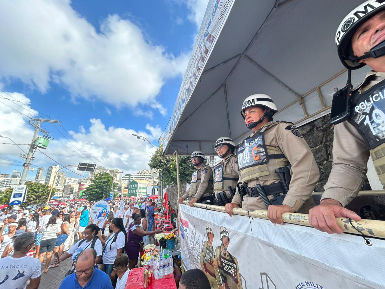 Festa de Iemanjá termina sem crime grave e com redução no número de furtos