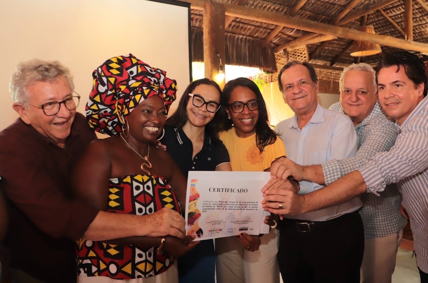 Capacitação de baianas de acarajé qualifica o turismo em Camaçari
