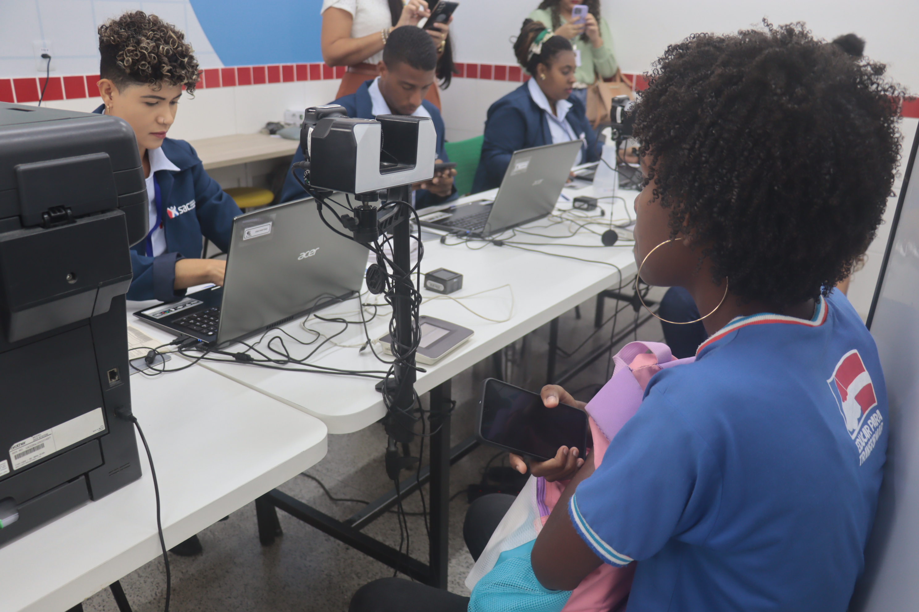 SAC realiza atendimento especial em escolas estaduais na capital baiana