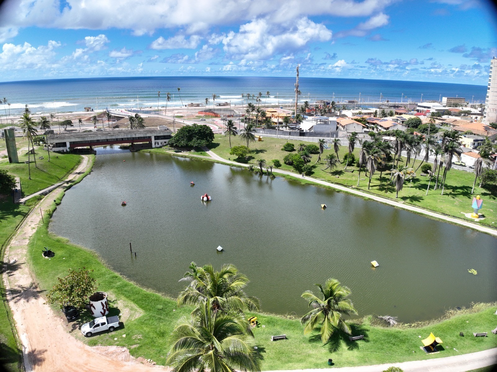 Intervenção no Parque de Pituaçu avança e altera circulação de visitantes