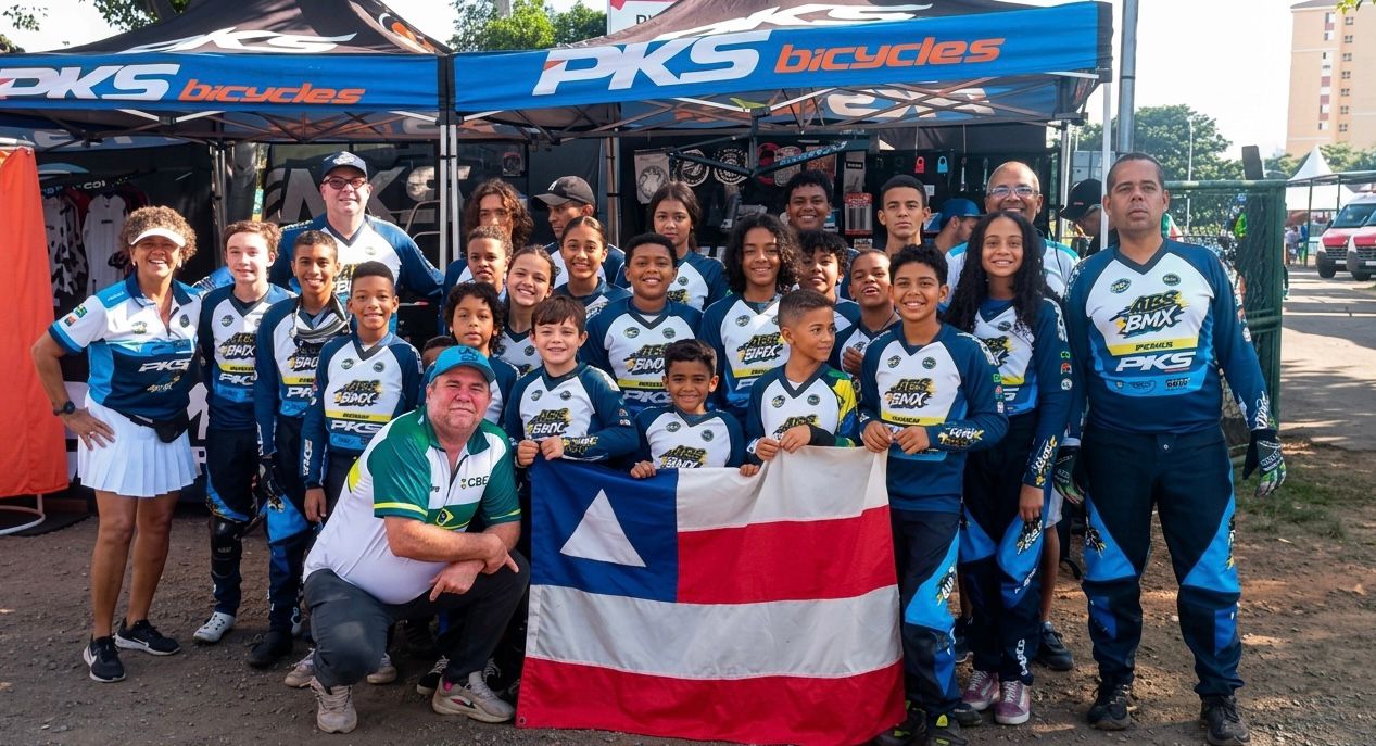 Ciclistas baianos conquistam 18 pódios na Copa Brasil de BMX